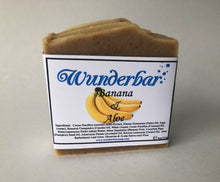 Load image into Gallery viewer, Natural Banana Aloe Oatmeal Face & Body Soap