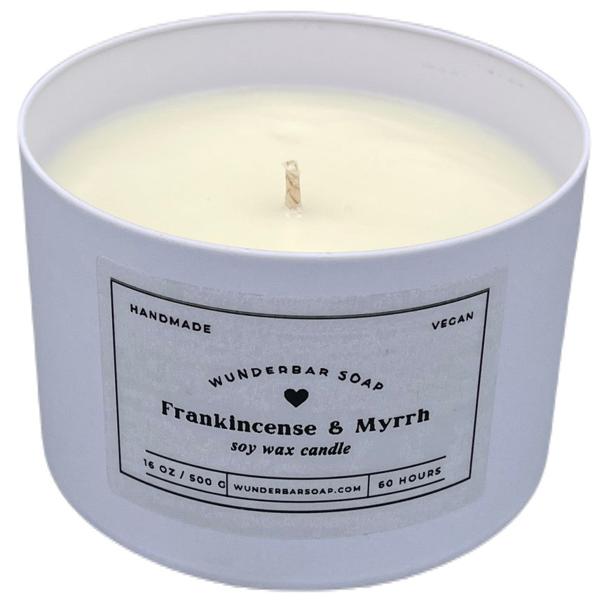 NEW! Frankincense & Myrrh Soy Candle