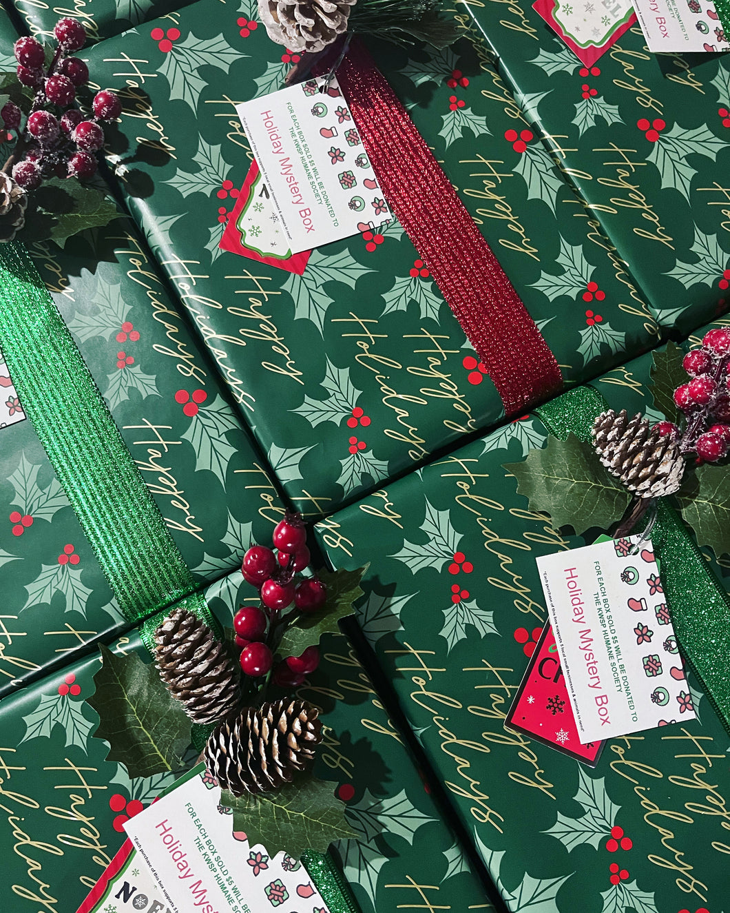 Holiday Mystery Gift Box | $5 to the KWSP Humane