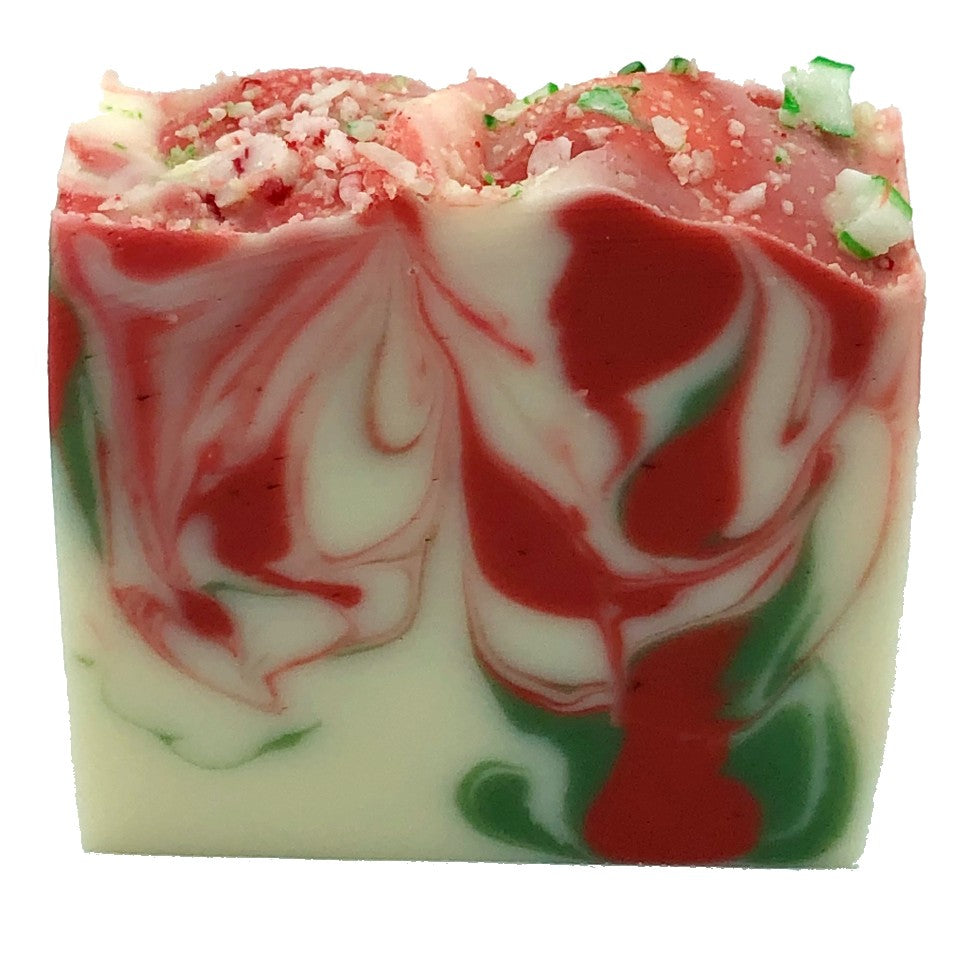Peppermint Candy Cane Soap