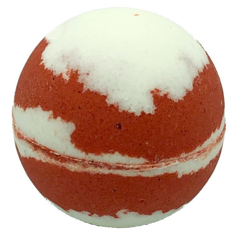 Peppermint Candy Cane Bath Bomb